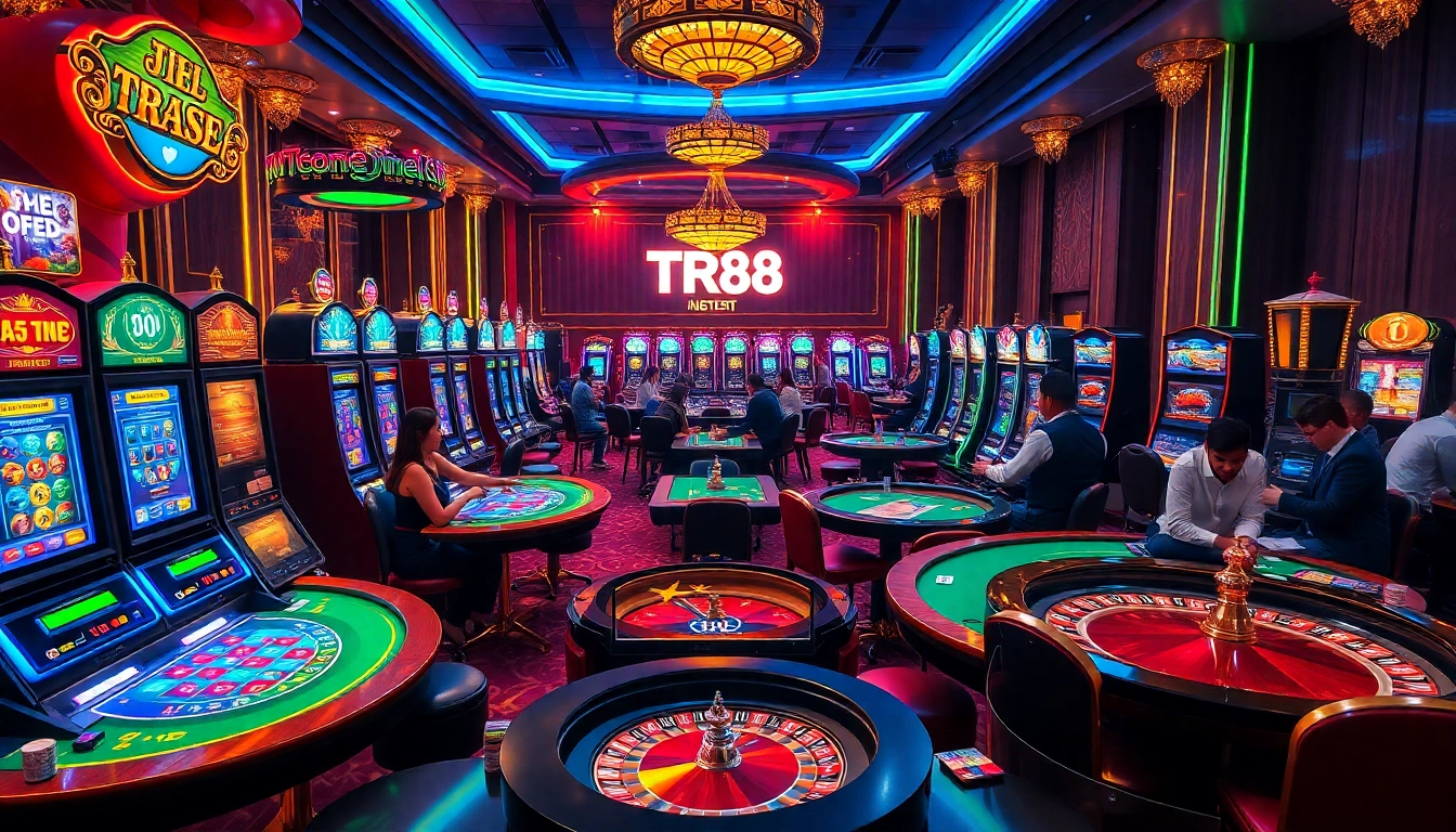Experience the thrill of gambling at tr88 trang chủ with exciting games and vibrant atmosphere.